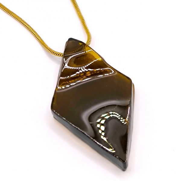 Halskette -Alva braun- – Bild 2