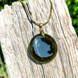 Halskette -Eelis oliv-