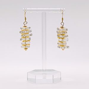 Ohrstecker -Liv transparent-