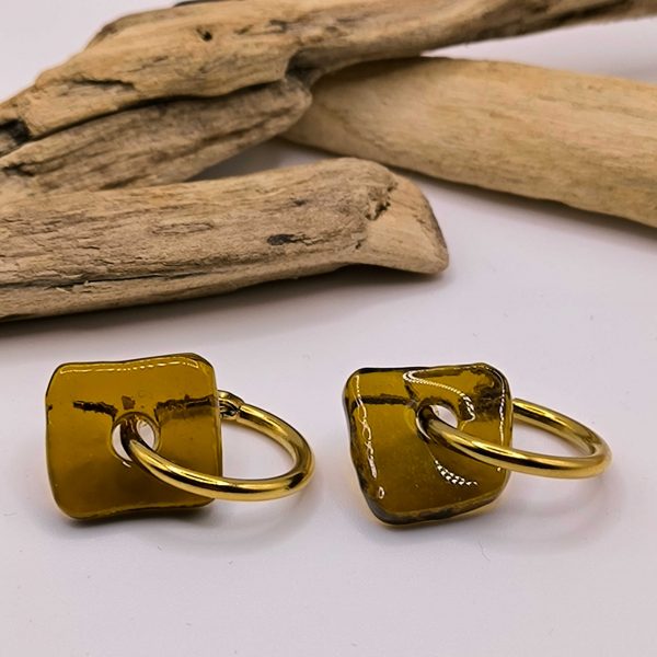 Creolen -Birga braun- – Bild 2