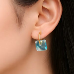 Creolen -Birga iceblue-