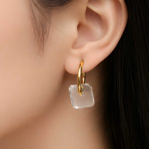 Creolen -Birga transparent-