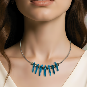 Halskette -Liva iceblue-