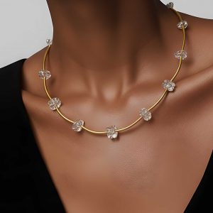 Halskette -Maila transparent-